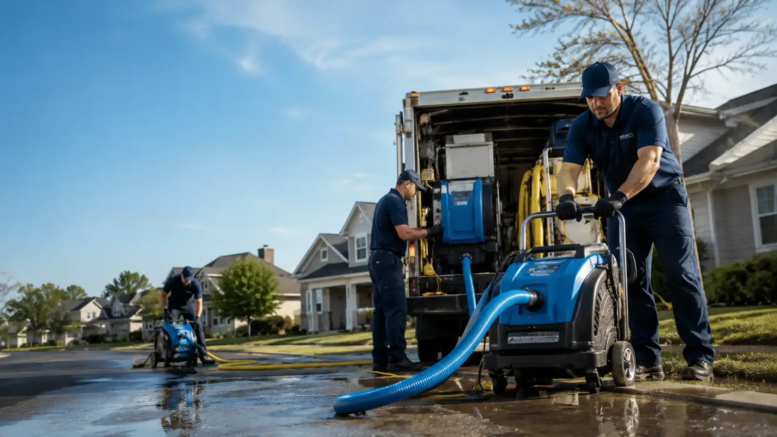 Flood Damage Cleanup in New Salem, ND